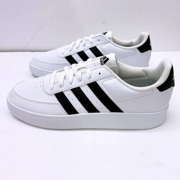 Adidas Breaknet 2.0 Men\'s size US 13 , UK 12.5 White Black Sneaker Casual Shoes